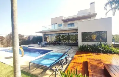 Magnifica casa à venda, 589m2, mobiliada, condominio campo de toscana, vinhedo, sp