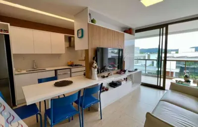 Apartamento com 2 suítes à venda, 90 m² por r$ 2.500.000 - jurerê internacional - florianópolis/sc