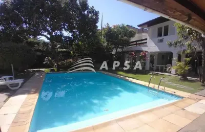 Casa em condomínio fechado com 6 quartos à venda na rua pintor oswaldo teixeira, barra da tijuca, rio de janeiro, 798 m2 por r$ 4.900.000
