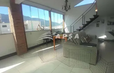 Cobertura com 3 quartos à venda na rua engenheiro enaldo cravo peixoto, tijuca, rio de janeiro, 144 m2 por r$ 979.000