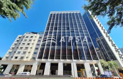 Andar comercial no edifício presidente wilson, no centro da cidade do rio de janeiro está na princip