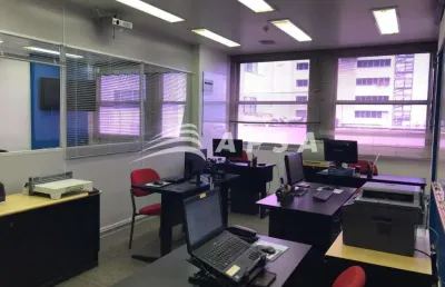 Excelente sala comercial mobiliada localizado no centro, 65m², duas salas com divisórias, dois banhe