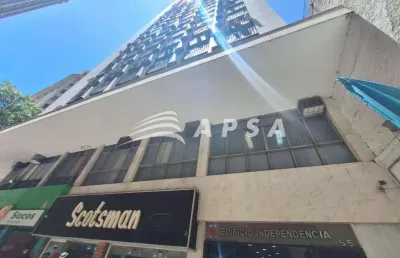 Excelente sala comercial no centro do rio, pronta para entrar, com 26m², banheiro e copa interna no