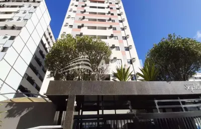 23662 ed. seychelles ap. 604. apartamento três quartos na ponta verde próx ao palato, sala com varan