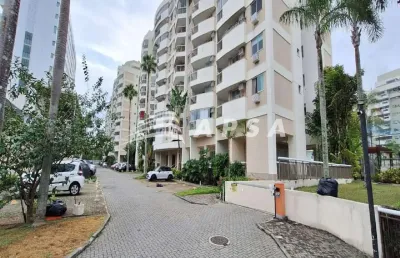 Lindo apartamento, 02 quartos, na avenida di cavalcanti - barra da tijuca, para aluguel. com 70m², e