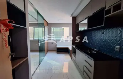 Ótima oportunidade em itapuã. apartamento/studio.condomínio smart, sol da manhã. composto por 22 m²