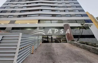 Ótima oportunidade na pituba. condomínio rossini. apartamento mobiliado, com vista parcial para o ma