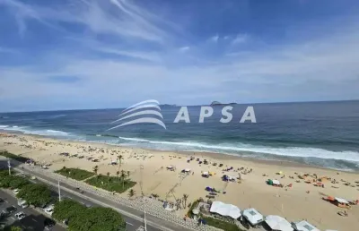 Orla de ipanema com excelente apart-hotel, com infra total de piscina, sauna seca e a vapor, academi