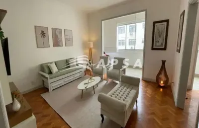 Apartamento em área nobre de copacabana! em localização privilegiada, esse imóvel encanta pela elegâ