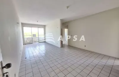 Apartamento no presidente kennedy com 3 quartos, sala de estar ampla, sala de jantar, varanda ventil