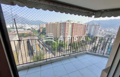 Excelente apartamento de 2 quartos na rua barão de são francisco - edifício san francisco - andaraí.