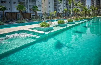 Lindo apartamento de 66m² com 2 dormitórios e uma suíte em parque residencial