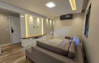Blend apto com 2 suítes totalmente decorado e equipado! 01 vaga de garagem