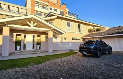Casa com 3 dorm sendo 02 suítes à venda,  terreno de 1.130m²  e 334m² por r$ 2.600.000 - são pedro - são josé dos pinhais/pr
