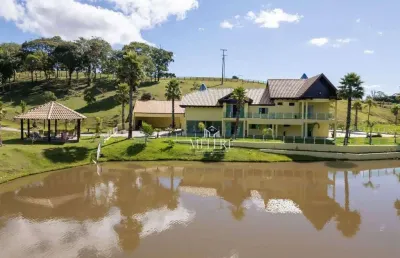 Chácara com 8 dormitórios à venda, 90000 m² por r$ 4.590.000,00 - area rural - são josé dos pinhais/pr