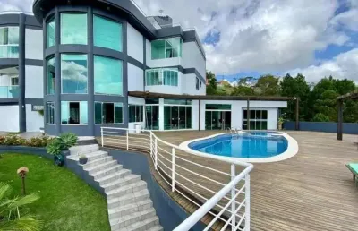 Casa em condomínio fechado com 5 quartos à venda na ruas das acácias, 68, bosque das mansões, são josé por r$ 7.500.000