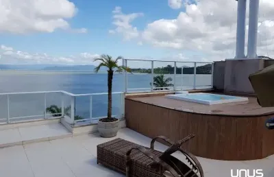 Cobertura com 3 quartos à venda na rodovia joão paulo, 2097, joão paulo, florianópolis por r$ 3.500.000
