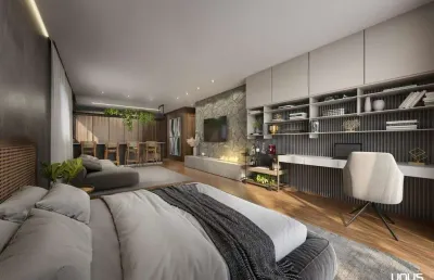 Apartamento com 1 quarto à venda na rua antônio scherer, 610, kobrasol, são josé por r$ 549.000