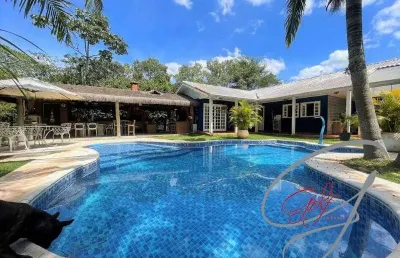 Casa em condomínio fechado com 4 quartos à venda na rua birigui, 235, parque dom henrique, cotia, 600 m2 por r$ 2.290.000