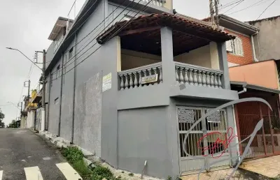 Casa sobrado, 150m2, com 3 dormitórios, bussocaba osasco