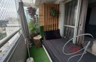 Apartamento à venda em osasco-sp: 3 quartos, 1 suíte, 2 salas, 3 banheiros, 3 vagas de garagem, 96m² no centro. confira!