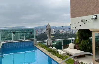 Cobertura para venda no lorian boulevard, vila são francisco.