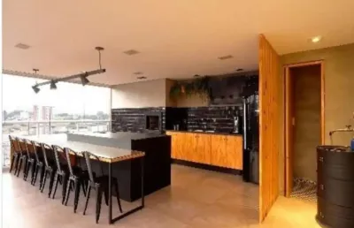 Cobertura de luxo à venda em são paulo - vila são francisco: 3 quartos, 2 suítes, 2 salas, 5 banheiros, 3 vagas, 234m².