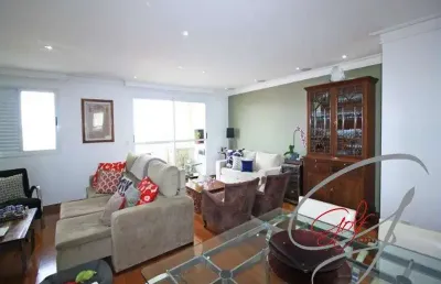 Imperdível oportunidade! apartamento de 3 quartos na vila são francisco, são paulo-sp: 3 suítes, 2 salas, 5 banheiros, 3 vagas, 135m².