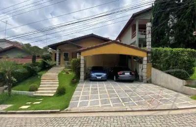 Casa residencial para venda granja viana ii, cotia 3 dormitórios sendo 1 suíte, 3 salas, 3 banheiros, 4 vagas 361,00 m² construída, 572,30 m² terreno