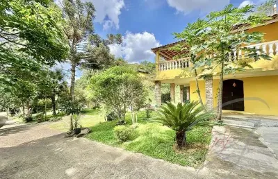 Casa residencial para venda e locação granja viana, cotia 3 dormitórios sendo 1 suíte, 2 salas, 2 banheiros, 10 vagas 150,00 m² construída, 1.000,00 m