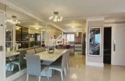 Apartamento para venda com 127 m² com 3 suítes no centro - santo andré - sp