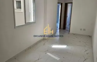 Apartamento com 2 dormitórios, 1 suíte com vaga de garagem no bairro camilopolis - santo andré