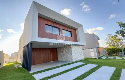 Casa para venda em camaçari, alphaville (abrantes), 4 dormitórios, 4 suítes, 2 banheiros, 4 vagas