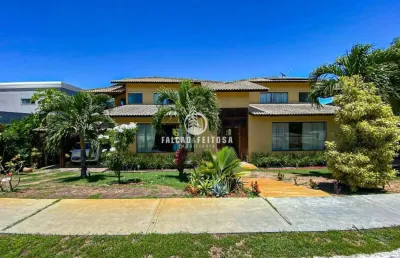 Casa em condomínio fechado com 4 quartos à venda na Rodovia Ba-099, S/N, Abrantes, Camaçari