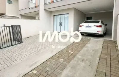 Casa geminada com 1 suíte com closet + 2 quartos, três rios do sul - jaraguá do sul