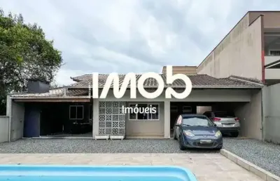 Casa com 1 suíte + 2 quartos, tifa martins - jaraguá do sul