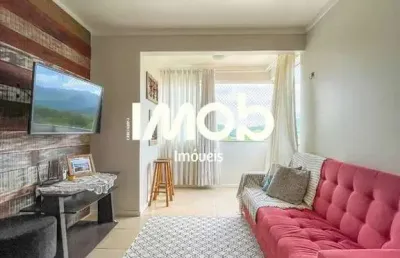 Apartamento semimobiliado com 2 quartos, jaraguá 99