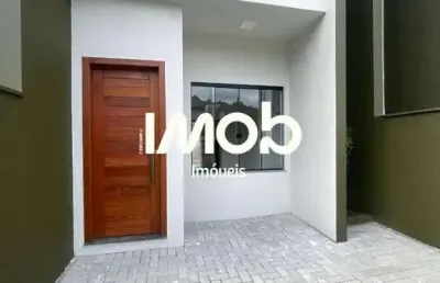 Casa geminada com 2 quartos, barra do rio cerro - jaraguá do sul
