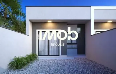 Casa geminada com 3 quartos, beira rio - guaramirim