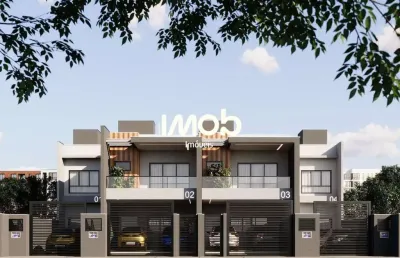 Casa geminada com 1 suíte + 2 quartos, amizade - jaraguá do sul