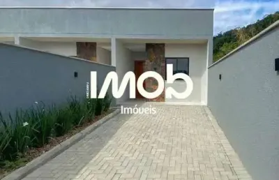 Casa geminada com 1 suíte + 1 quarto, três rios do sul - jaraguá do sul
