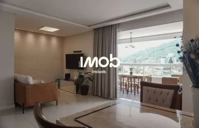 Apartamento com 1 suíte + 2 demi-suítes semimobiliado, centro -  jaraguá do sul
