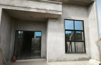 Casa com 2 quartos, suíte e churrasqueira no bairro itajuba em barra velha