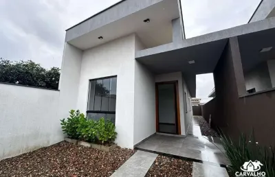 Casa com 3 dormitórios e excelente acabamento em itajubá, barra velha/sc