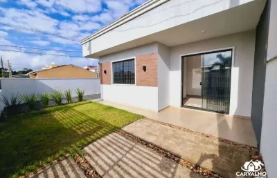 Casa geminada nova com 2 dormitórios – locação anual no bairro itajuba, barra velha
