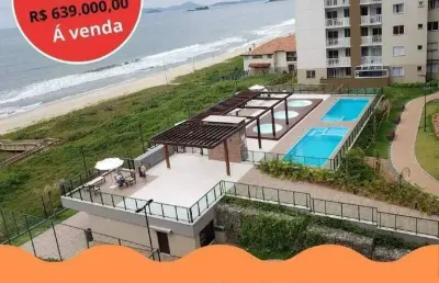 Apartamento frente mar no vila açoriana – pronto para morar em barra velha