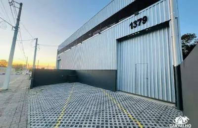Galpão novo com 300m² e pé direito alto no itacolomi – balneário piçarras, próximo à br 101