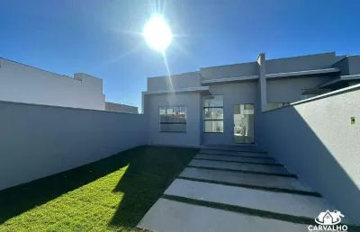 Casa nova com 2 dormitórios e amplo terreno para locação anual no itacolomi balneário piçarras