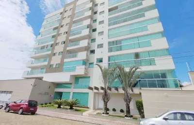 Apartamento mobiliado vista mar com 3 dormitórios no centro de barra velha/sc