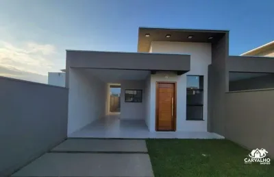 Casa com suíte, quintal amplo e excelente localização no bairro vila nova – barra velha/sc